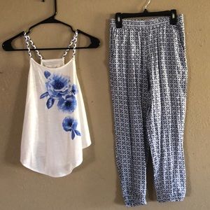 Tank & pant outfit